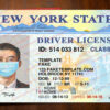 new york drivers license psd