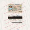 blank arkansas drivers license template