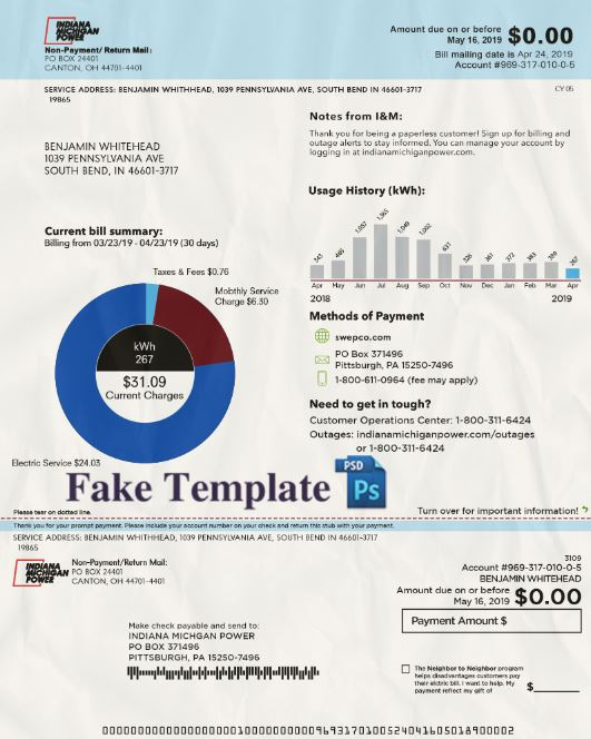 indiana-utility-bill-psd-template-01