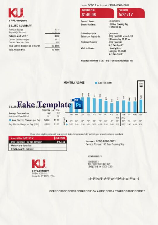 kentucky-utility-bill-psd-template-01