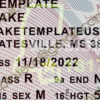 ms drivers license template