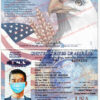 us passport card template psd