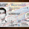 wisconsin drivers license template