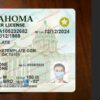 fake oklahoma drivers license