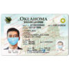 oklahoma drivers license template