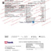 editable us bank statement template