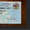 namibia id card psd