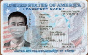 us passport card template