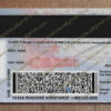 texas drivers license back