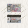 blank texas drivers license
