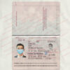 moldova passport template