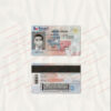 new texas drivers license template