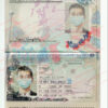 great britain passport template