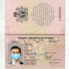 nigeria passport template