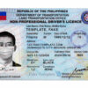 philippines driver license