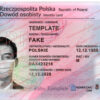 polish id card psd