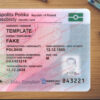 polish id card template