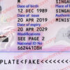 singapore passport template