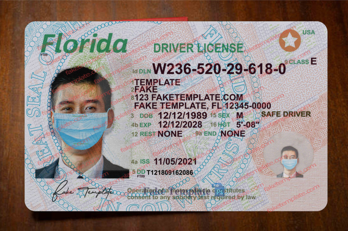 florida driver license psd