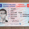 turkey driver license psd