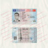 turkey drivers license psd