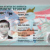 us permanent resident template