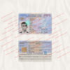 armenian drivers license template