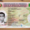 senegal id card template