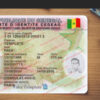 senegal identity card template