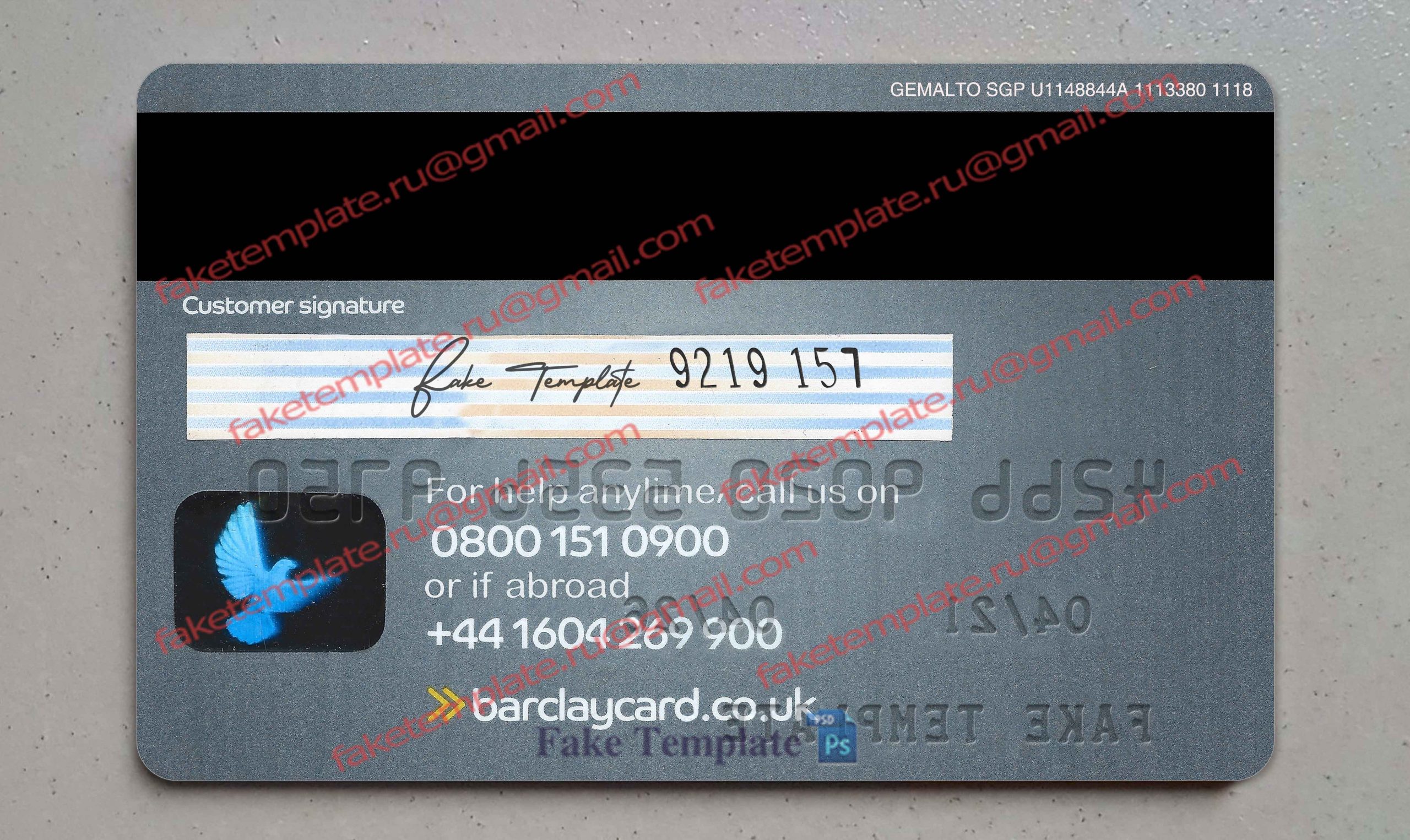 barclaycard platinum back