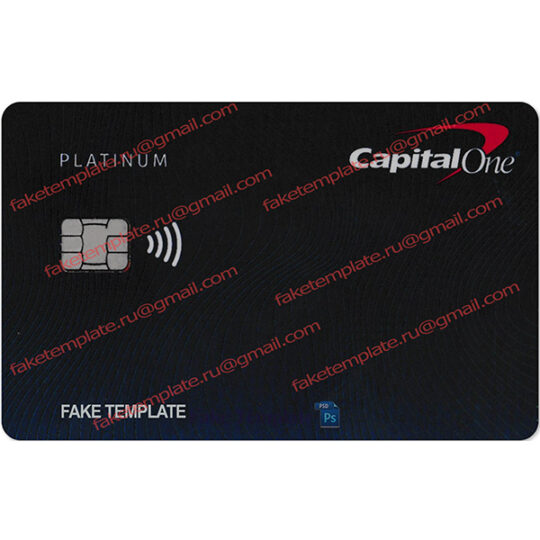 capital one credit card psd