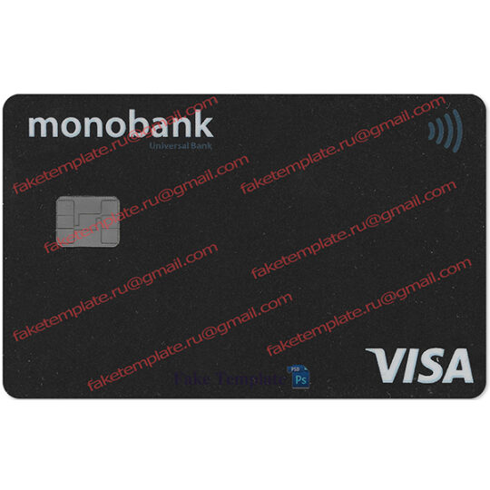 monobank credit card psd