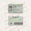 pe driver license template